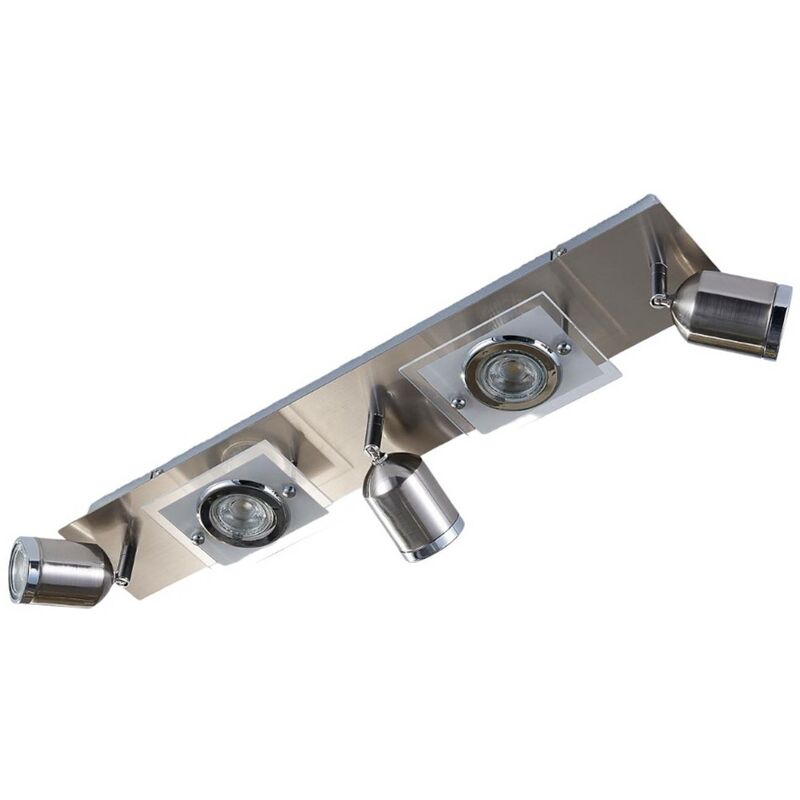 Lindby - Fünfflammiger LED-Deckenstrahler Fjolla, dimmbar