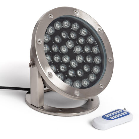 LED-Strahler Tauchfähig RGB 36W Oberfläche 12V DC RGB