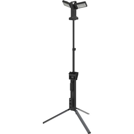 LED-Strahler Tripod Twin Head 72 W 11500 lm Li-Ion 4000 mAh 14,8V IPX4 ANSMANN