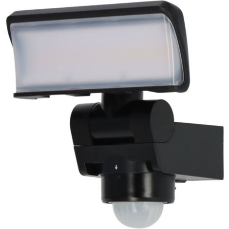 LED Strahler WS 2050 SP mit Bewegungsmelder, 1680lm, IP44, schwarz