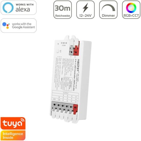 LED-Streifen-Controller 3 in 1- RGB / RGBW / RGB+CCT - 12/24V DC