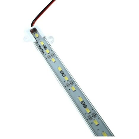 Aluminium-Oberflächenprofil mit Durchgehender Abdeckung für LED-Streifen  bis 16mm - Ledkia