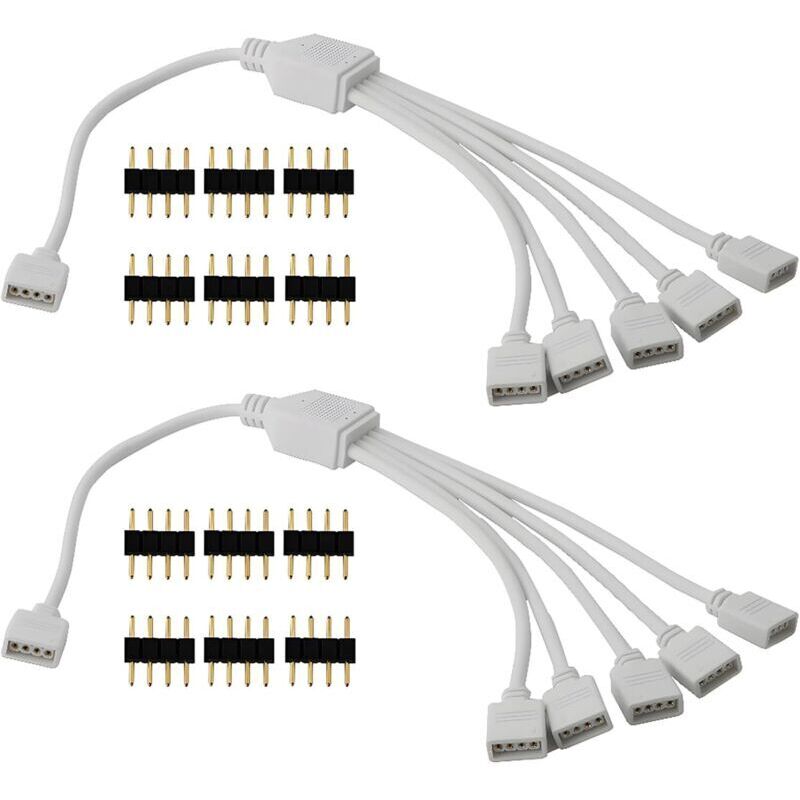 Image of LED Strip Connector Y Splitter, 4-pin&hellip;