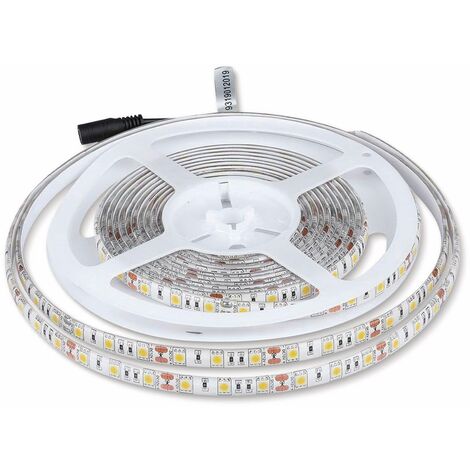 LED-Strip VT-5050 (2150), 300 LEDs, 5 m, 12V, IP 65, 4500 K