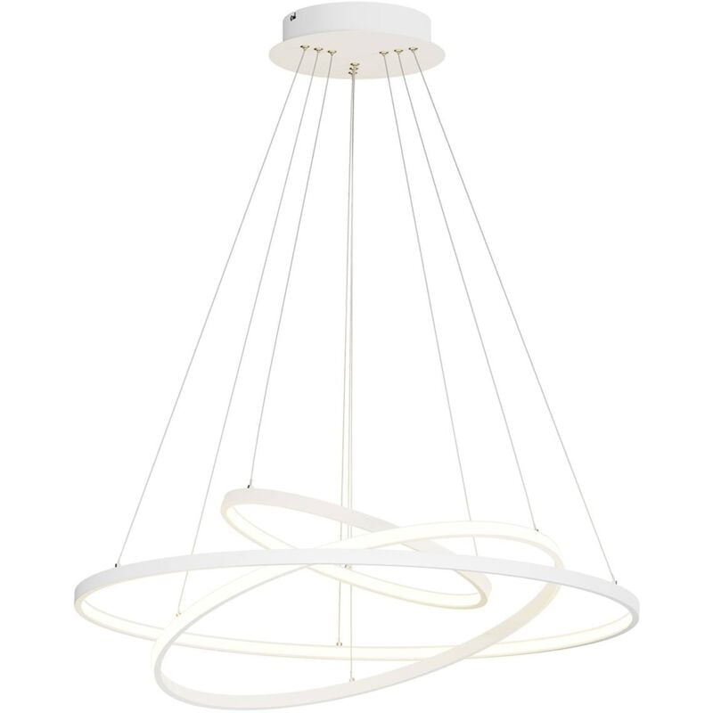 Led Suspension à intensité variable 'Ezana' en métal pour salon & salle à manger