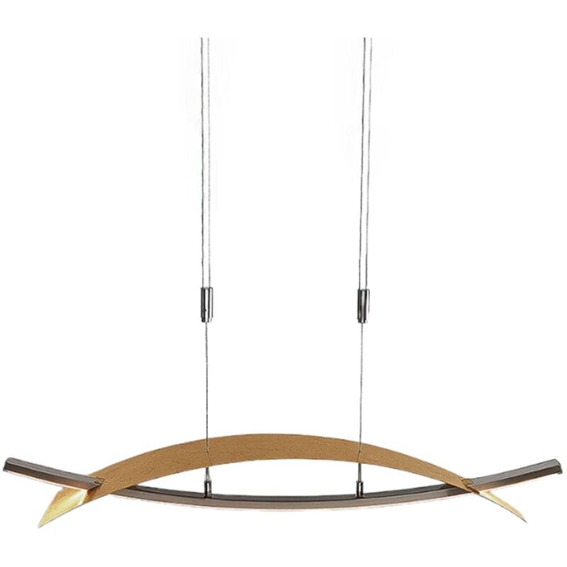 Led Suspension à intensité variable 'Marija' en métal pour salon & salle à manger