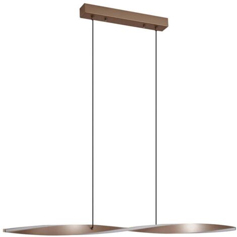 LED Suspension 'Jaren' en métal pour salon & salle à manger