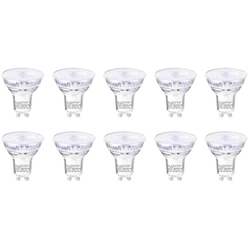 Led Sygonix SY-5239524 2.4 w = 35 w blanc chaud (ø x h) 50 mm x 54 mm 10 pc(s) X904852