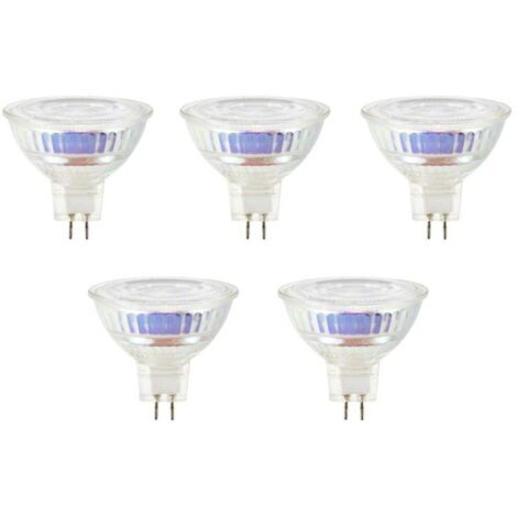 LED Sygonix SY-5781924 CEE F (A - G) GU5.3 réflecteur 6.5 W = 50 W blanc chaud (Ø x H) 44 mm x 50 mm