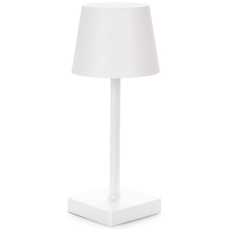 Lampe De Table Led Tactile Lumière Chaude Variable Batterie Rechargeable Usb Blanc