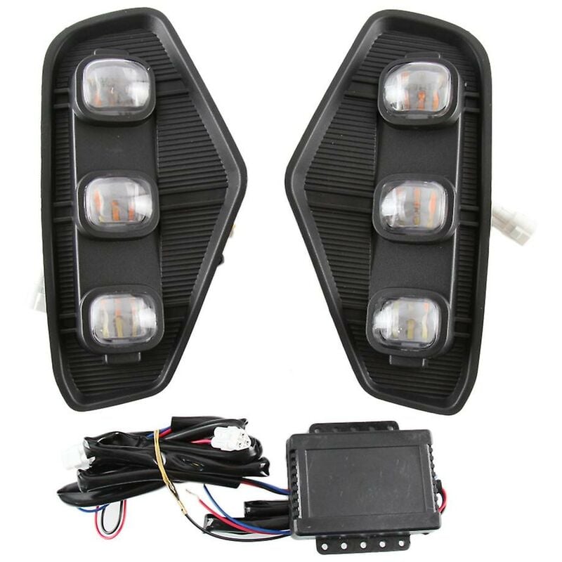 Image of Led Tagfahrlicht Für Navara 2020 2021 2022 Blinker Licht Auto Zubehör 12v