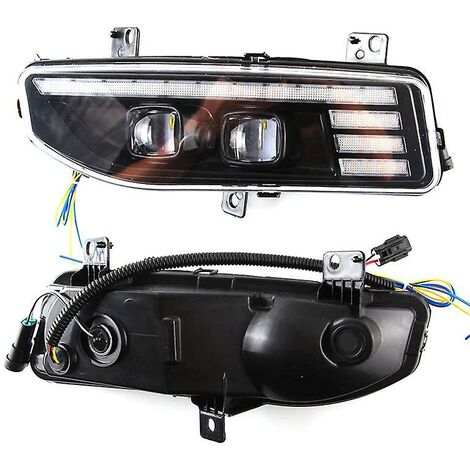LED-Tagfahrlicht, Nebelscheinwerfer, Drl mit Blinkern, linker Antrieb für Sentra 2020 2021