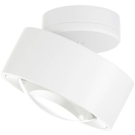 LED-taklampa "Rotari" aus aluminium / grå / zink für vardagsrum / matsal von Arcchio