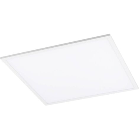 LED-taklampa(LED-Panel) "Luay" aus syntetmaterial mit Fernbedienung für kök von Lindby