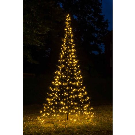 F-H-S INTERNATIONAL LED Tannenbaum Galaxy 300 cm 480 warmweiße LED, mit Aufstellmast