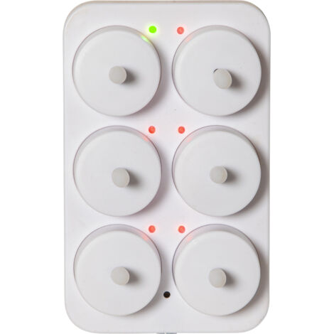 LED Teelichter Flamme Charge 6er Set USB warmweiß flackernd
