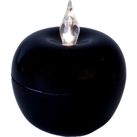 LED-Tischdekoration Apple Farbe: Schwarz