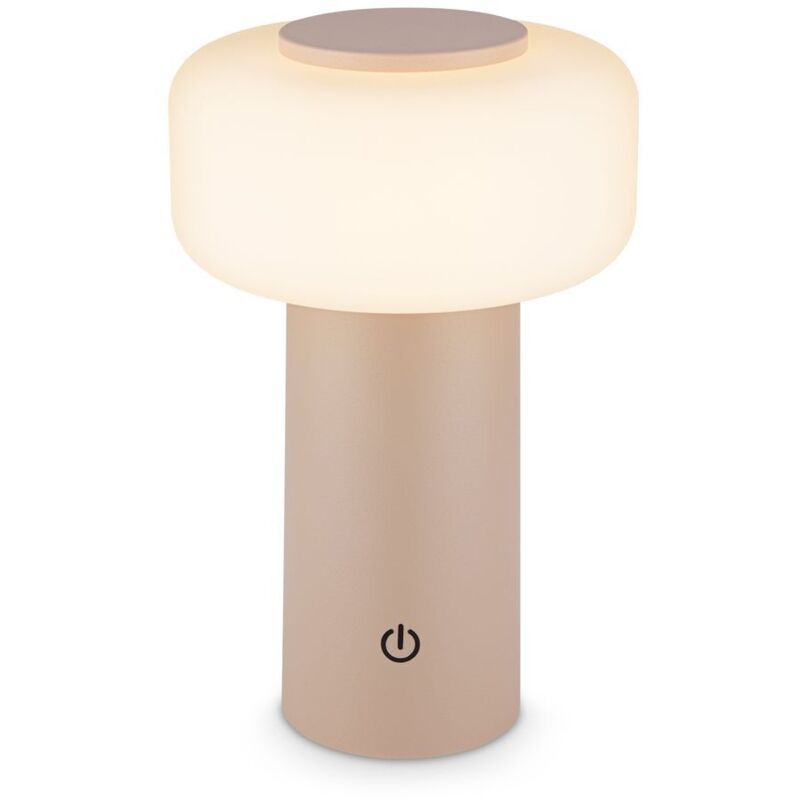 B.k.licht - Led Tischlampe Akku Led Tischleuchte Dimmbar Kabellos Touch Aussen/innen
