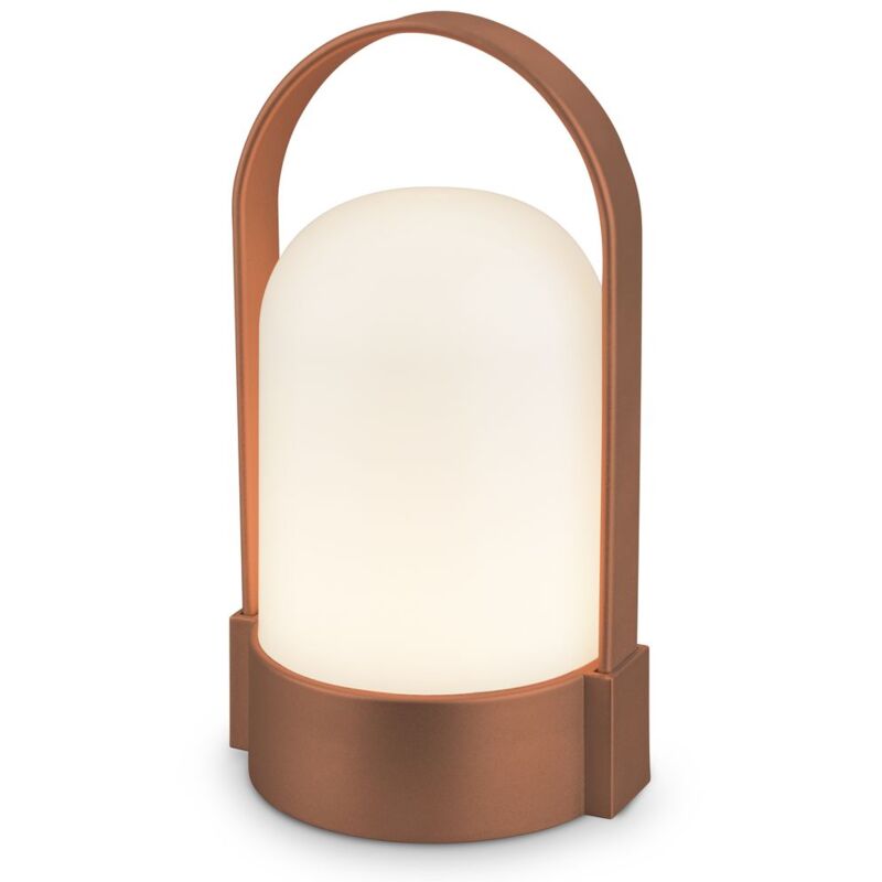 B.k.licht - Led Tischlampe Akku Led Tischleuchte Dimmbar Kabellos Touch Terrasse Warmweiß