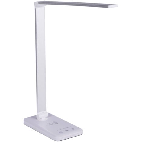 GREENICE LED-Tischleuchte mit Kabellos Telefonladegerät 6W 420Lm CCT dimmbar