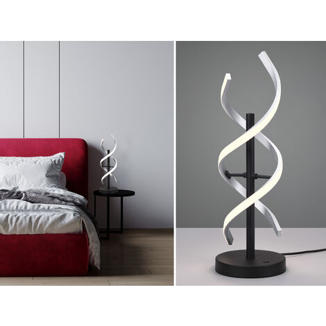LED Tischleuchte SEQUENCE dimmbar Silber, Höhe 48cm