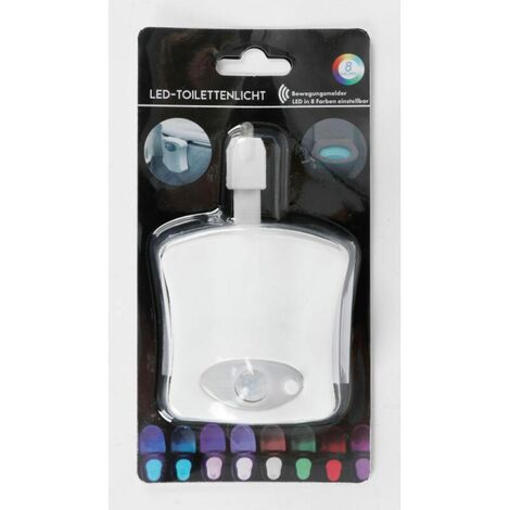 LED-Toilettenlicht mit Bewegungsmelder Licht Beleuchtung Lampe WC Toilette TOP
