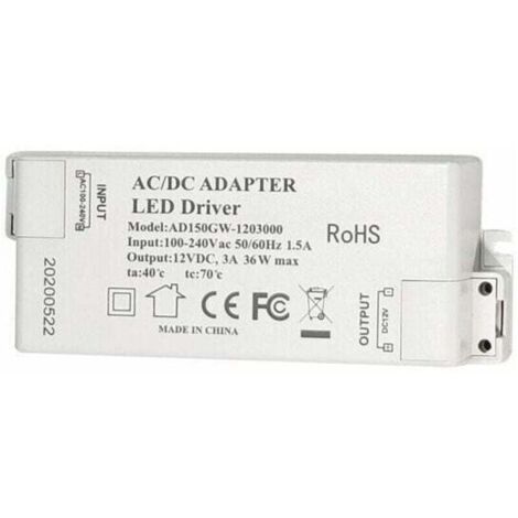 LED Transformateur 48W Driver 12V,LED Transformateur 48W Driver 12V,Transformateur pour luminaire