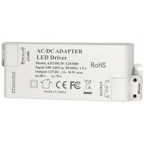 LED Transformateur 48W Driver 12V,LED Transformateur 48W Driver 12V,Transformateur pour luminaire