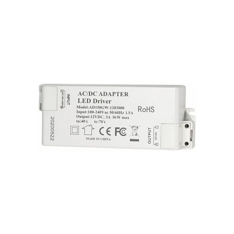 AlwaysH LED Transformer 48W Driver 12V