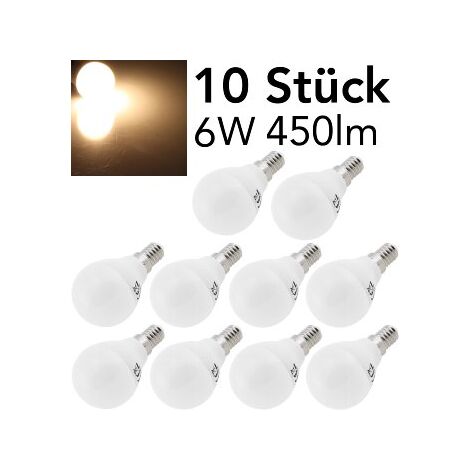 LED Tropfenlampe E14 "T50 Promo", warmweiß, 6W