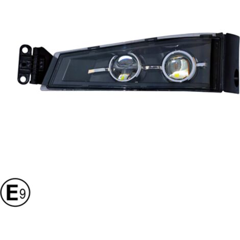 Ляв LED халоген, фар за мъгла с двойна лупа за VOLVO FH4 / FM4 (2013–2019)