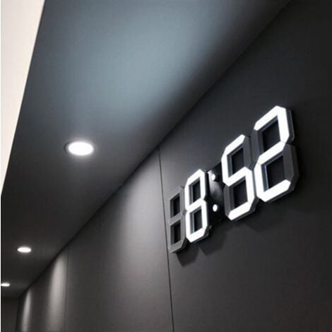 LED Wall Clock Alarm LED Digital Wall Clock Reloj De Pared Clock Alarm Alarms Digital Table Clock Digital Wall Clocks Digital LED Wall Clocks