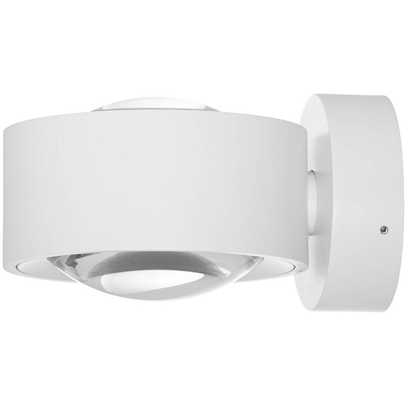 Arcchio - Wall Light Rotari dimmable (modern) in White made of Aluminium for e.g. Living Room & Dining Room (2 light sources,) from white (ral 9003)