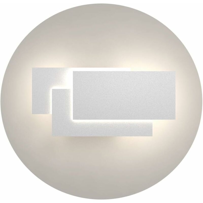 Stoex - LED Wall Light Indoor 24W Modern Wall Lamp Simple Wall Sconce Cold White 3 in 1 Wall Light Fixture for Living Room Bedroom Stairwell Hallway