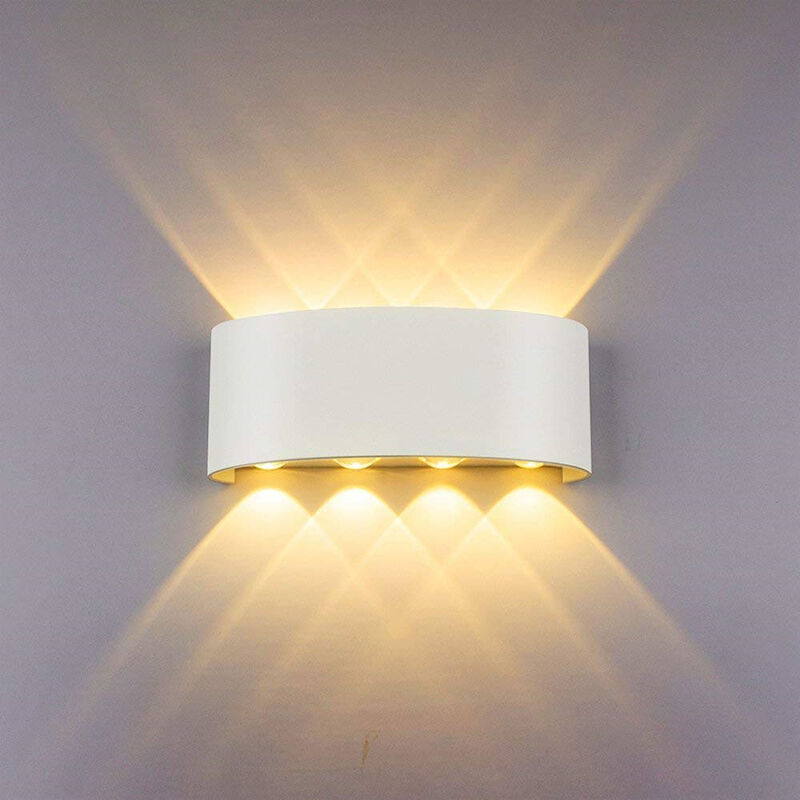 Image of Led Wall Light Outdoor Indoor, 8W&hellip;