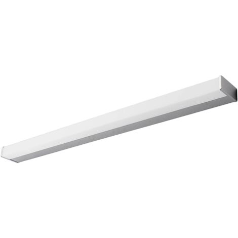 main image of "LED Wall Light 'Philippa' (modern) in Silver made of Metal for e.g. Bathroom (1 light source,) from Lindby | wall lighting, wall lamp"