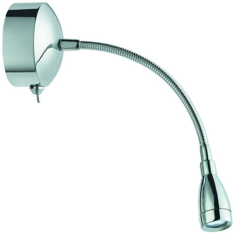 Led Adjustable Picture Wall Light Chrome - Searchlight