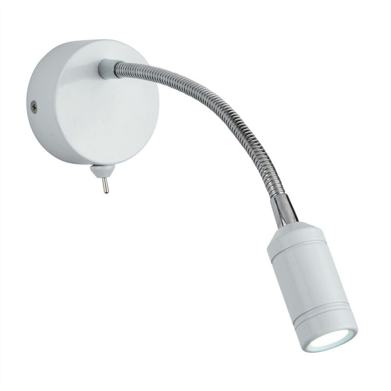 Searchlight Lighting - Searchlight - LED 1 Light Indoor Adjustable Wall Reading Light White