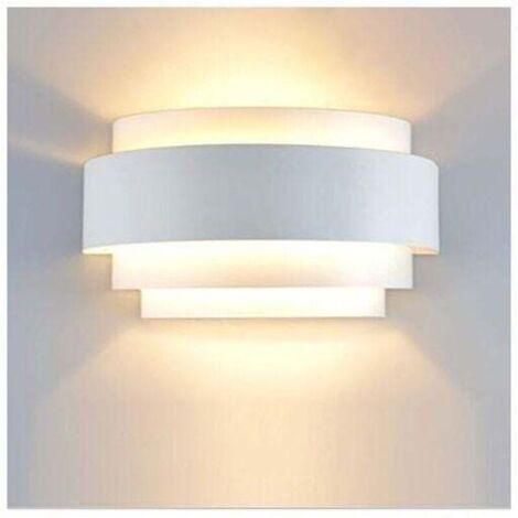 LED Wall Lights Indoor Outdoor Wall Lamp Light for Bedroom Staircase Shop Living Room Office Porch Warm White [Energy Class A++]
