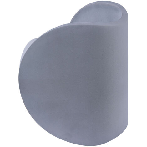 LED Wand Leuchte UP DOWN Strahler Wohn Arbeits Zimmer Beleuchtung Beton Lampe grau 5501-W2