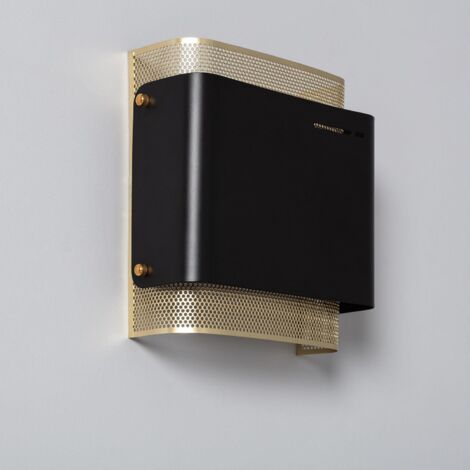 LED-Wandleuchte 6W Metall Duchamp Schwarz