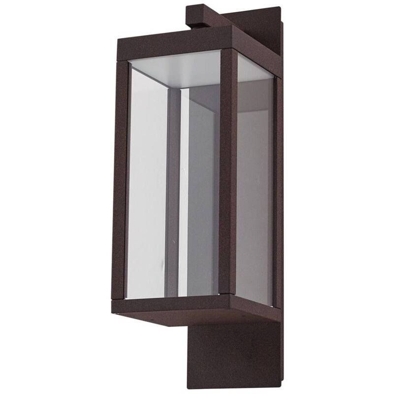 Neuwertig] Lucande Led Außenwandlampe Leuchte Ferdinand Rost Ip54 Beleuchtung Aluminium B-ware