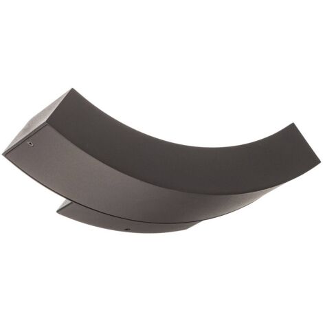 LED Wandleuchte außen "Lennik" aus Aluminium von Lucande