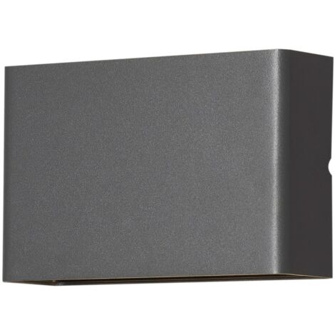 LED-Wandleuchte Chieri 1x8 W Anthrazit KONSTSMIDE