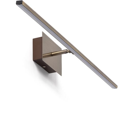 LEDKIA LED-Wandleuchte für Wandgemälde 6W Hockney 600mm Messing