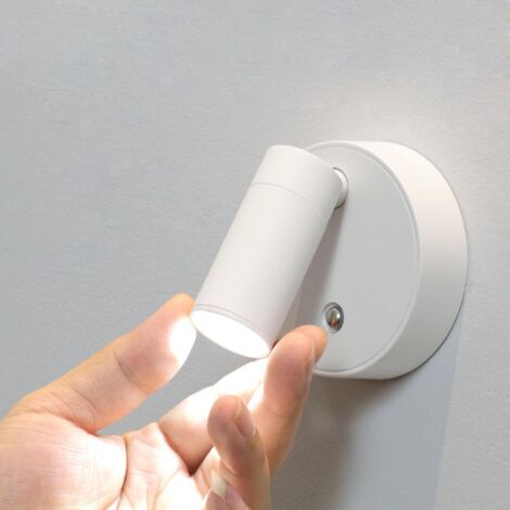 LED-Wandleuchte, Innenwandleuchte, magnetische Touch-Steuerung, 360°-Drehung, dimmbare Wandleuchte