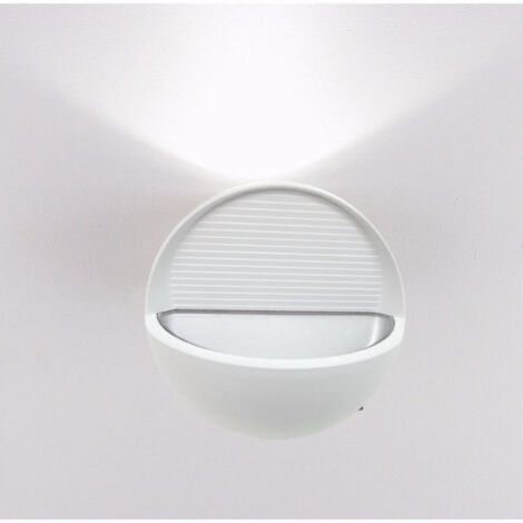 LED -Wandlicht oval 7W IP44 Weiß - Neutralweiß 4000K - 5500K