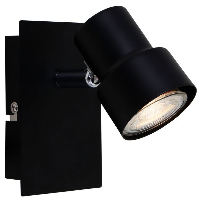 Briloner - Led Wandspot Wandlampe 1xgu10 Strahler Dreh- & Schwenkbar Schwarz 5w