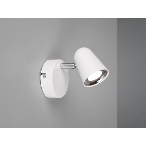 LED Wandstrahler & Deckenspot TOULOUSE Weiß, Breite 9cm