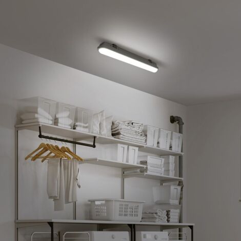 LED Wannenleuchte Feuchtraumleuchte 5000K IP65 - Ausführung: 60cm 15W